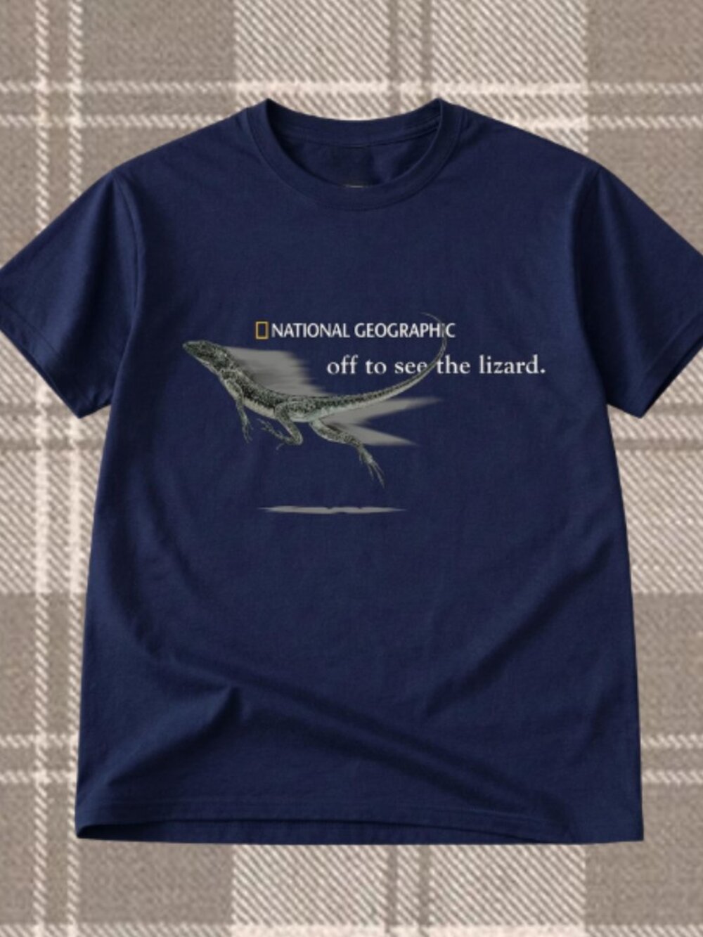 Navy - National Geographic off to see the lizard T-Shirt